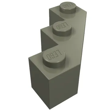 Brick Wedged 3 x 3 Facet