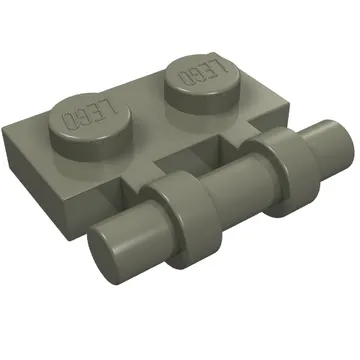 Plate Special 1 x 2 Side Handle [Free Ends]