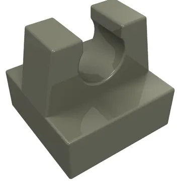 Tile Special 1 x 1 with Clip and Straight Tips