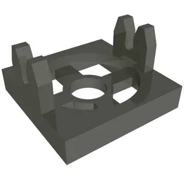 Magnet Holder Tile 2 x 2 - Tall Arms with Deep Notch