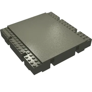 Baseplate Raised 16 x 16 x 2 1/3 Platform