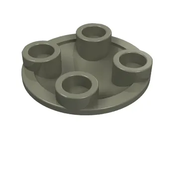 Plate Round 2 x 2 with Rounded Bottom [Boat Stud]