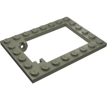 Plate Special 6 x 8 Trap Door Frame Horizontal