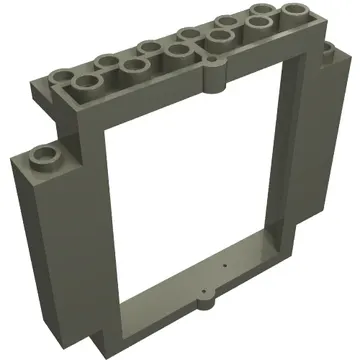 Door Frame 2 x 8 x 6 Swivel with Bottom Notches