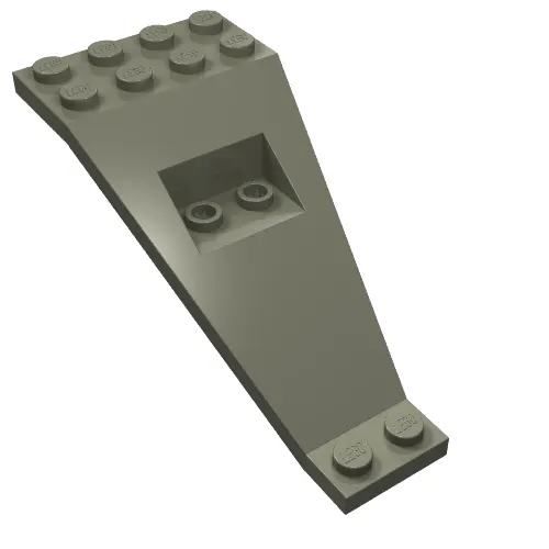 Wing Plate Bi-level 8 x 4 and 2 x 3 1/3 Down
