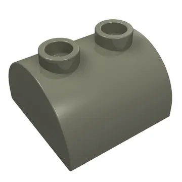 Brick Curved 2 x 2, Two Top Studs