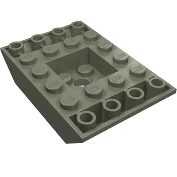 Brick Sloped Inverted 45° 6 x 4 Double with Recessed Center