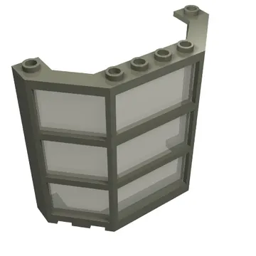 Window Bay 3 x 8 x 6 with Trans-Brown Glass
