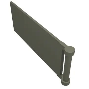 Flag 7 x 3 with Rod