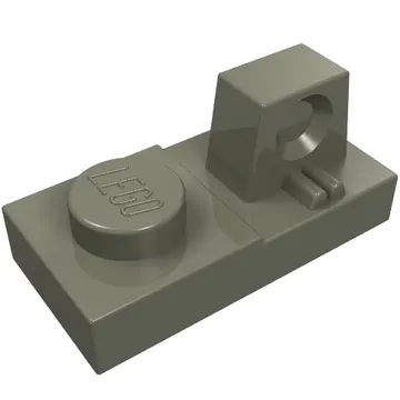Hinge Plate 1 x 2 Locking with 1 Finger On Top
