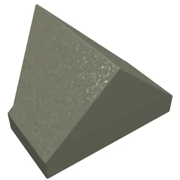 Brick Sloped 45° 2 x 1 Double / Inverted with Hollow Bottom