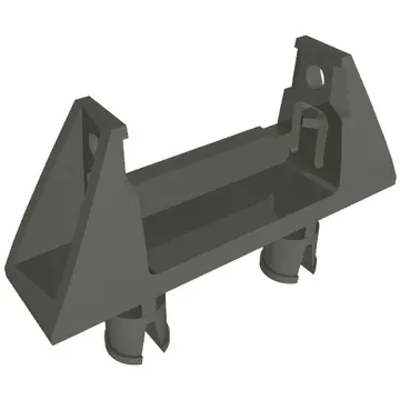 String Reel 1 x 4 x 2 Holder with 2 Technic Pins
