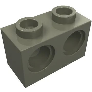 Technic Brick 1 x 2 [2 Pin Holes]