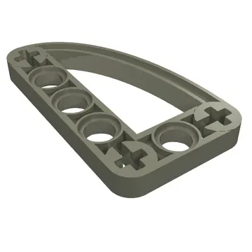 Technic Beam 3 x 5 L-Shape with Quarter Ellipse Thin