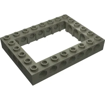 Technic Brick 6 x 8 with 4 x 6 Opening