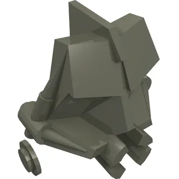 Large Figure Head Connector Block 3 x 4 x 1 2/3