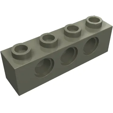 Technic Brick 1 x 4 [3 Pin Holes]