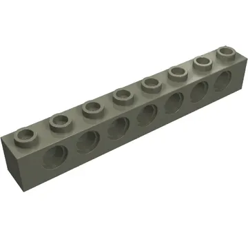 Technic Brick 1 x 8 [7 Pin Holes]