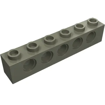 Technic Brick 1 x 6 [5 Pin Holes]