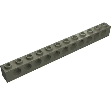 Technic Brick 1 x 12 [11 Pin Holes]