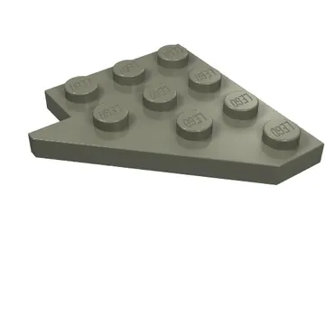 Wedge Plate 4 x 4 Wing Right