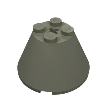 Cone 4 x 4 x 2, Axle Hole [Plain]