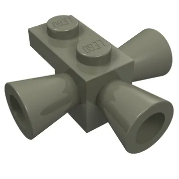 Brick Special 1 x 1 with 3 Speakers / Loudspeakers / Space Positioning Rockets
