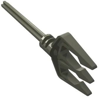 Large Figure Weapon Trident, with Long Axle