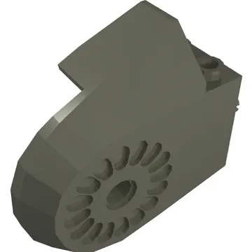 Animal / Creature Body Part, Dinosaur Body Quarter with Pins [Plain]