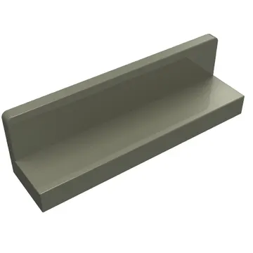 Panel 1 x 4 x 1 with Rounded Corners [Thick Wall]