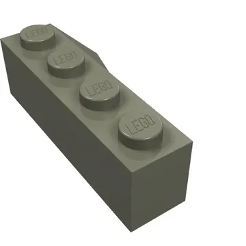 Brick Wedged, Sloped 45° 4 x 2 Left