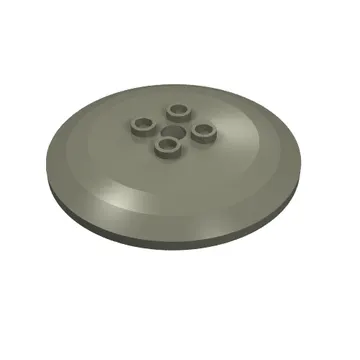 Dish 6 x 6 Inverted (Radar) with Hollow Studs