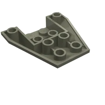 Brick Wedged, Sloped Inverted 4 x 4 Triple [2 Connections between Front Studs]