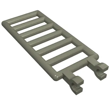 Bar 7 x 3 with Double Clips (Ladder) [Straight Clips]