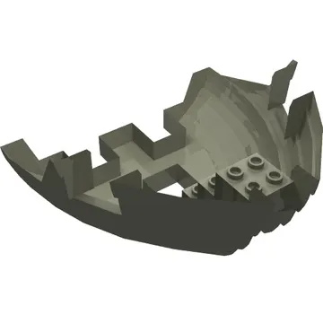 Boat Hull Section, Small Bow 12 x 12 x 5 1/3