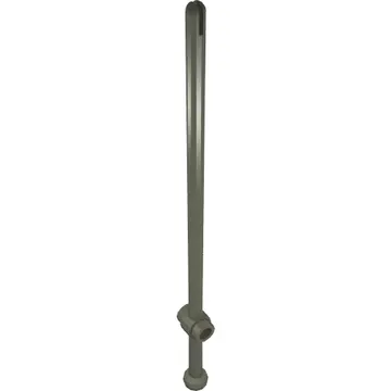 Bar 12L with Open Stud, Towball, and Top Slit [Boat Mast]