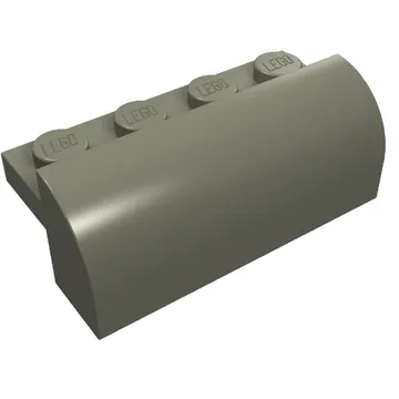 Brick Curved 2 x 4 x 1 1/3