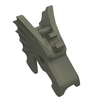 Animal / Creature Accessory, Horse Battle Helmet [Winged, One Clip]