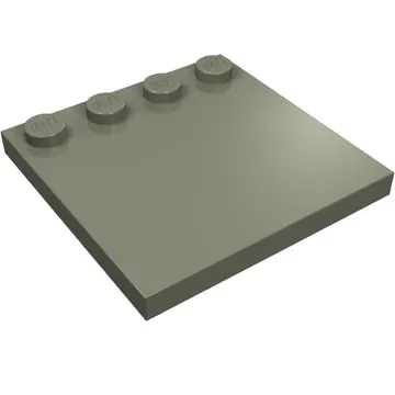 Plate Special 4 x 4 with Studs on One Edge [Plain]