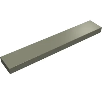 Tile 1 x 6 with Groove
