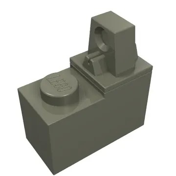 Hinge Brick 1 x 2 Locking with Single Finger On Top