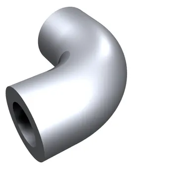 Brick Round 1 x 1 diameter Tube with 90 Degree Elbow (2 x 2 x 1) and Axle Holes (Crossholes) at each end