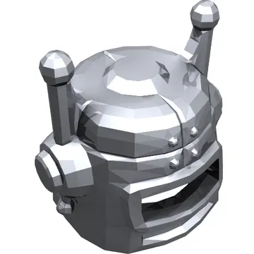 Helmet with Eye Slot and Antenna