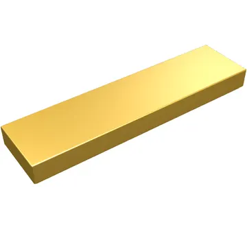 Tile 1 x 4 with Groove