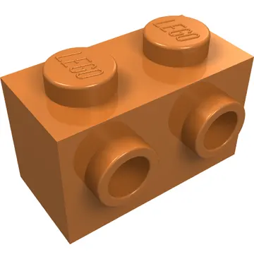 Brick Special 1 x 2 with 2 Studs on 1 Side