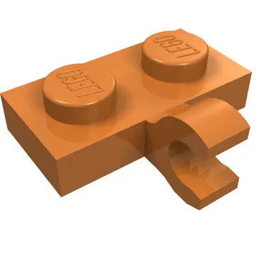 Plate Special 1 x 2 with Clip Horizontal on Side