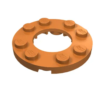 Plate Round 4 x 4 with 2 x 2 Round Opening
