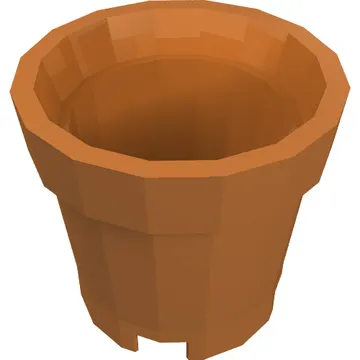 Bucket without Handle Holes - 4 Holes in Bottom