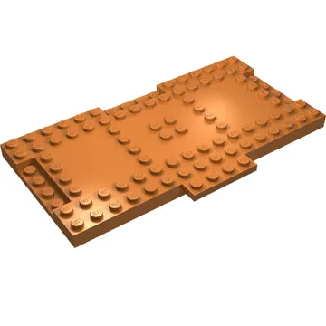 Plate Special 9 x 16 x 2/3 with 1 x 4 Recessed
