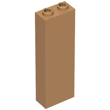 Brick 1 x 2 x 5 with Hollow Studs